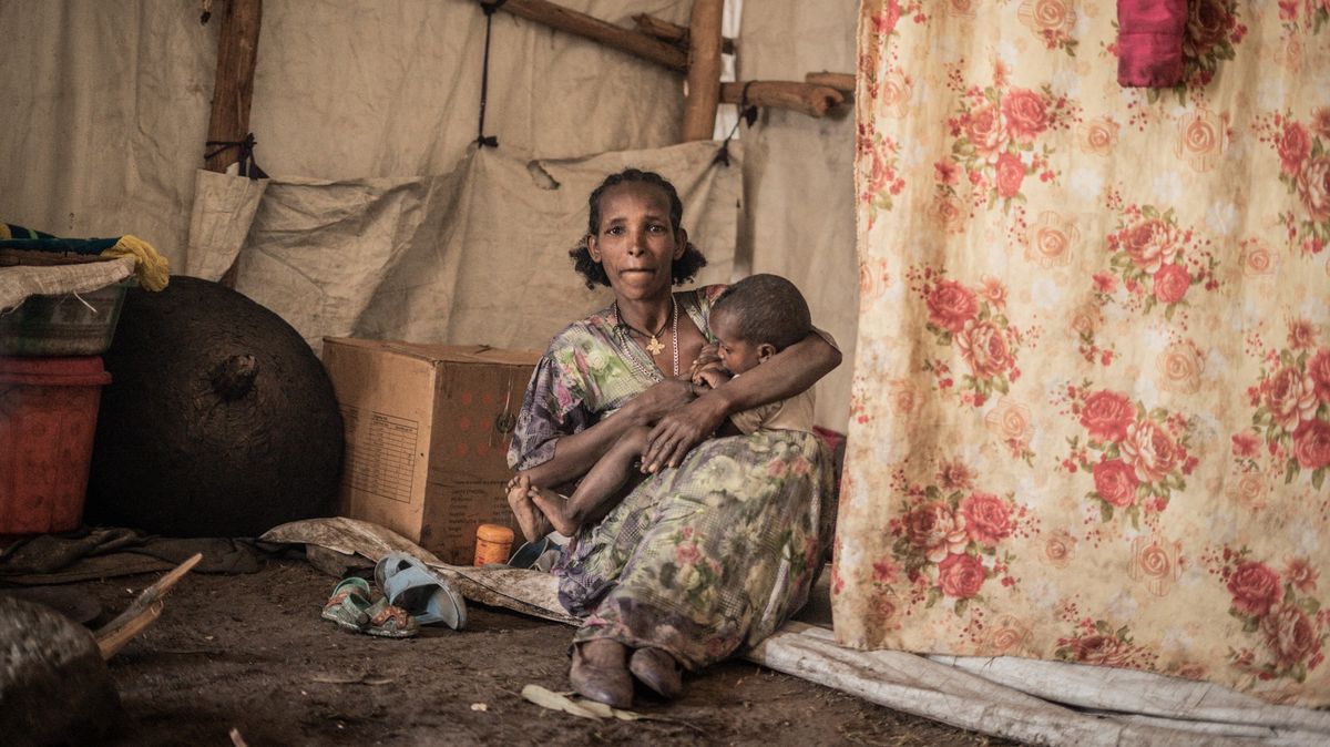 Tisícům dětí hrozí smrt hladem. Etiopie podle OSN čelí humanitární krizi